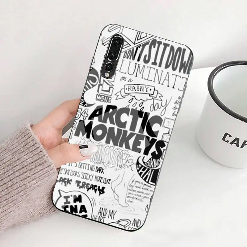 

0 Arctic Monkeys Phone Case Tempered Glass For Huawei P20 30 40 Pro Mate 20x 30 40 Pro Nova6 7 Honor 9X 10