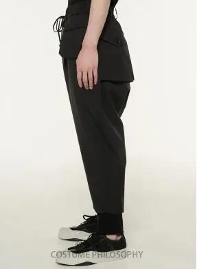 27 44 новинка Мужская одежда модные штаны шаровары комплект для женщин в стиле