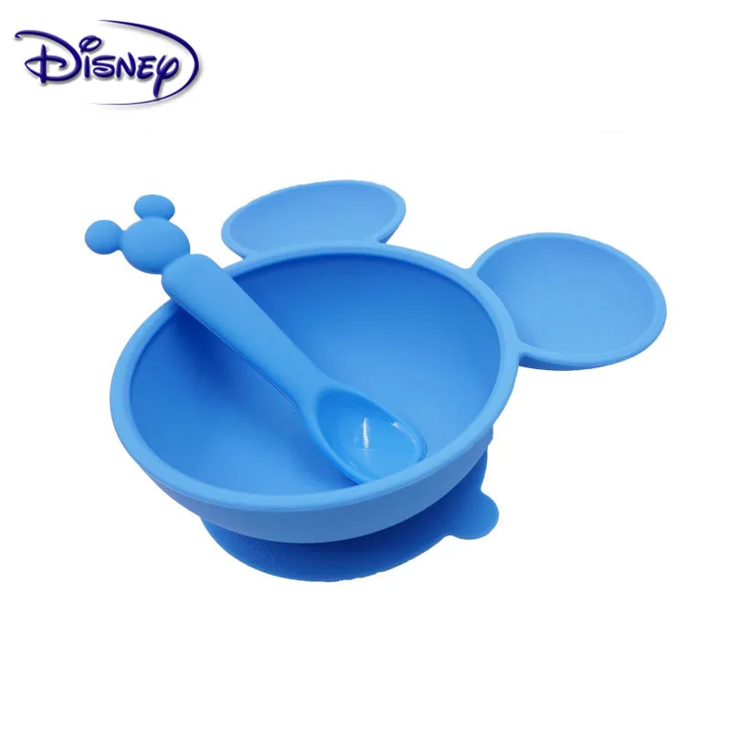 Силиконовая миска Disney набор детской посуды из мультфильма Детская обеденная
