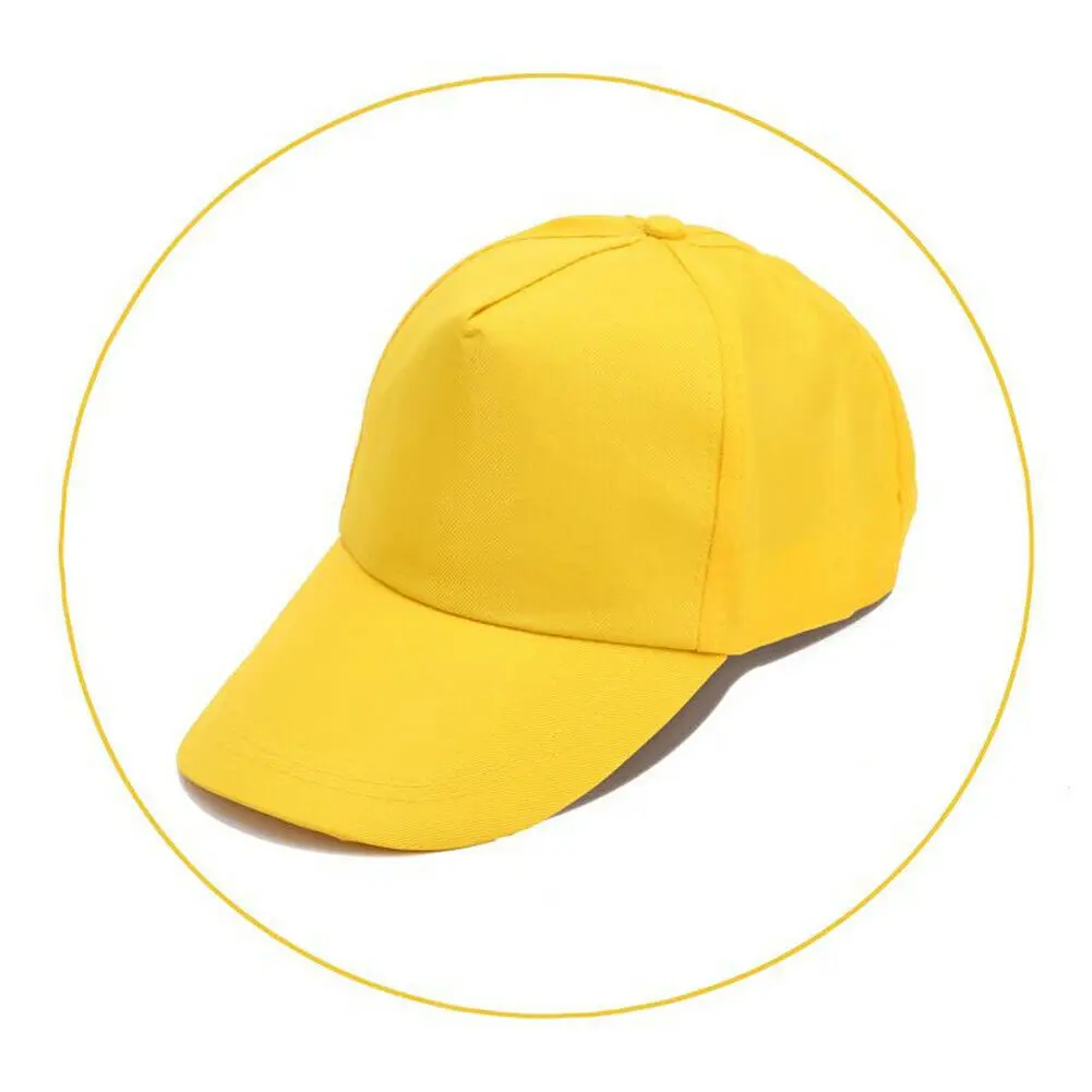 

Sale Unisex Adjustable Baseball Cap Solid Color Sport Hat Multicolor Fishing Boating Hiking Hat Hip-hop Street Waterproof