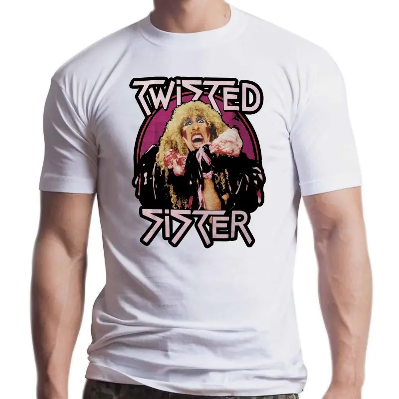 

New Twisted Sister Men's Glom Photo T-shirt Block