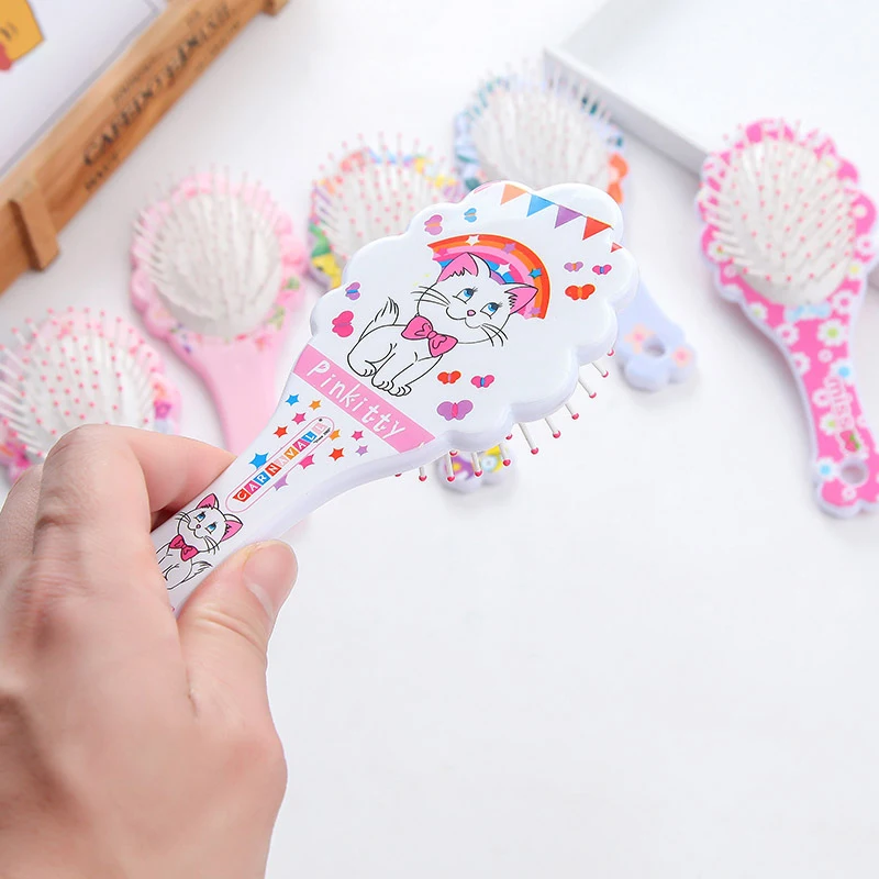 Мультяшная расческа для волос уход за волосами Стайлинг распутывание щетка