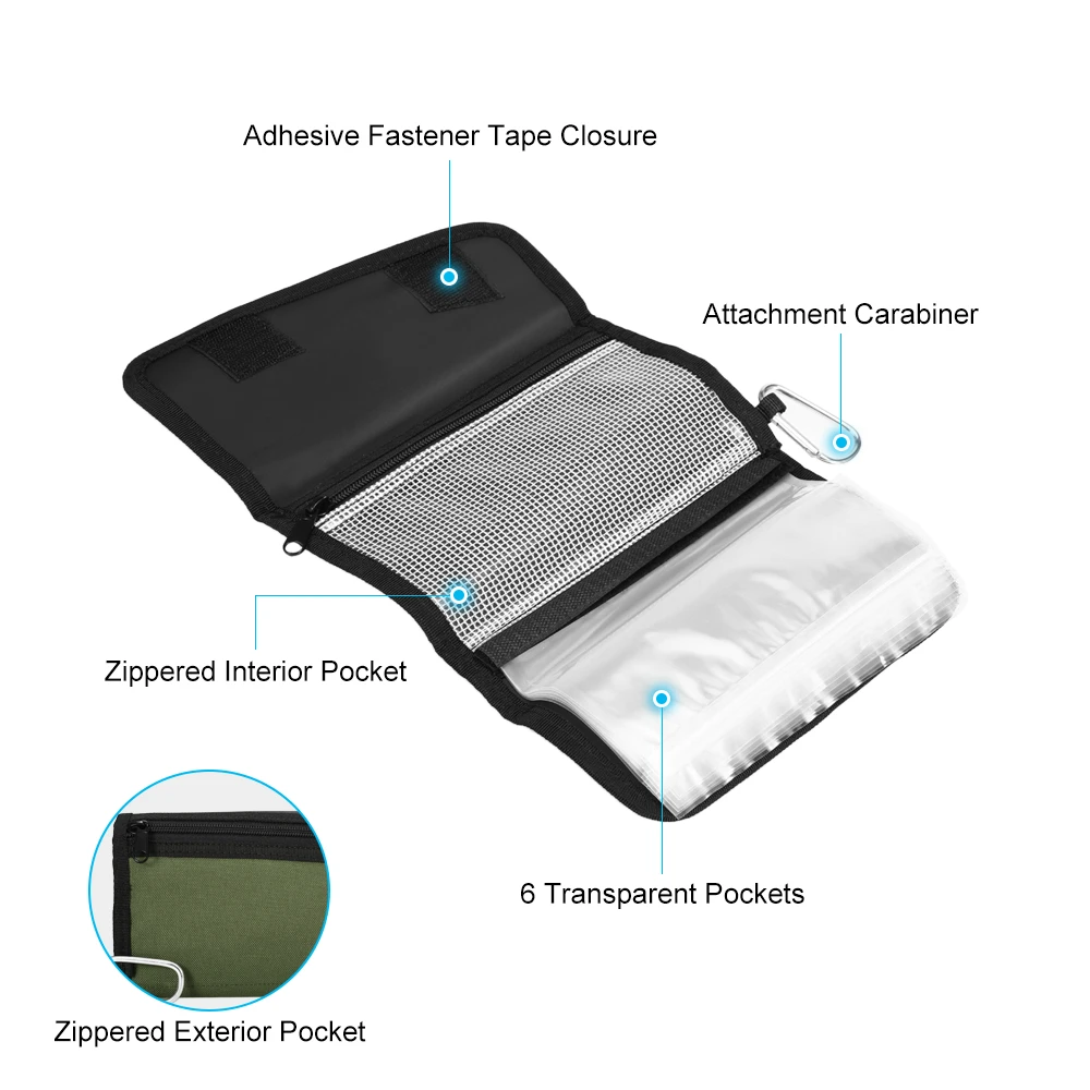 Водонепроницаемая Холщовая Сумка для рыболовных приманок мягкие сумки