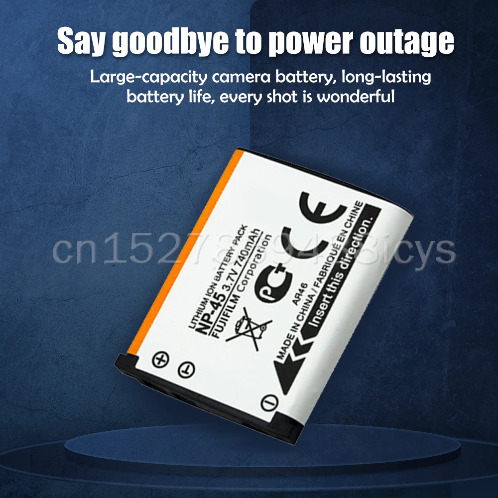 3.7V 740mAh NP-45A NP45 Rechargeable Camera Battery For FUJIFILM Z10fd Z20fd Z30 Z30fd Z31 Z70 Z80 Z90 Z100 Z200 Z300 Z700 Z800 |