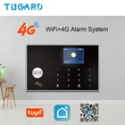 TUGARD G34 Tuya WIFI 4G и 3G Домашняя охранная сигнализация 11 языков Охранное приложение Пульт дистанционного управления 433 МГц Беспроводные аксессуары