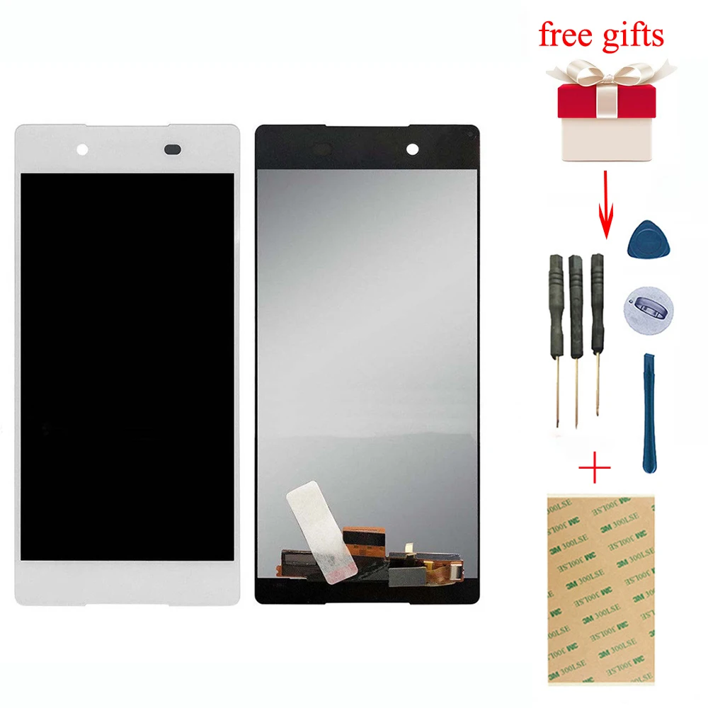 Для sony Xperia Z3 Plus Z4 E6553 E6533 сенсорный экран дигитайзер сенсор стекло + ЖК дисплей
