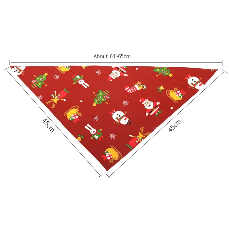 Регулируемый ошейник для домашних животных рождественский подарок нагрудники