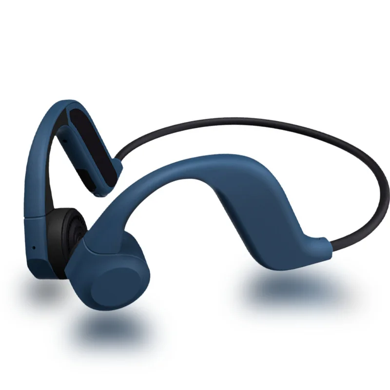 

For Xiaomi Huawei Apple Wireless Earphone Bone Conduction Bluetooth Stereo Waterproof Earphone Audio Mp3 with Music Microphone