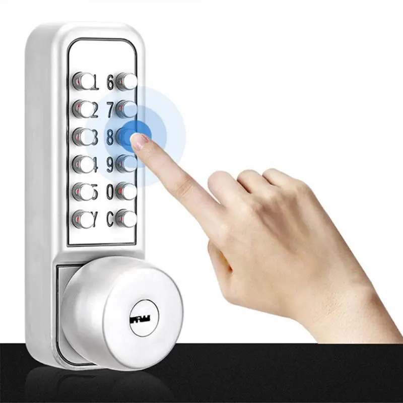 

1Set 1st/2nd/3rd Generation Entry Door Lock Safety Keys Password Electronic Door Locks for Home Room Use