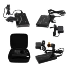 Налобный фонарь для стоматологических налобных фонарей, лабораторная медицинская лупа, увеличительный бинокль с аккумуляторной вилкой, 3 Вт, 5 Вт, фильтрующий зажим, 5 типов