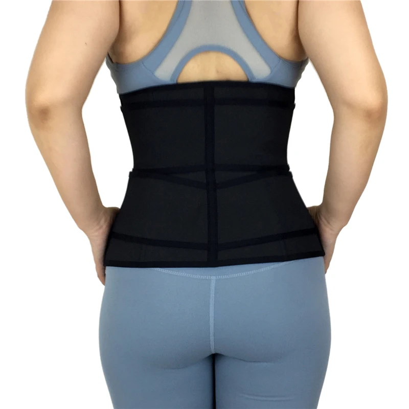 100% латексный корсет для талии женский пояс похудения 9 стальных косточек
