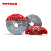 wovtech racing black calipers with 42040mm dragon floating brake disc for vw golf mk7 22inch