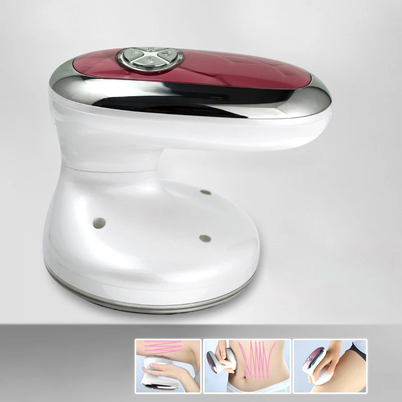 Портативный RF кавитационный ультразвуковой светодиодный массажер для похудения