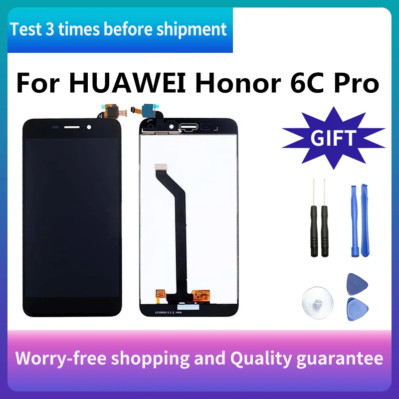 ЖК-экран с дигитайзером на Huawei Honor 6C Pro сенсорный экран рамкой для AL10 AL00 ЖК-дисплей