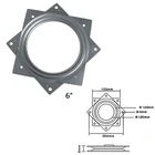 Квадратный подшипниковая поворотная пластина ленивый Сьюзен поворотной платформы 3 
