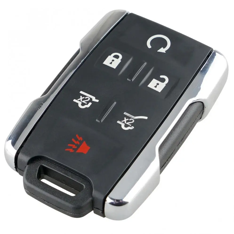 

5 + 1 Button Car Keyless Entry Smart Remote key Shell Auto Car Key Case Replacement M3N-32337100 Fit for Cadillac Chevrolet