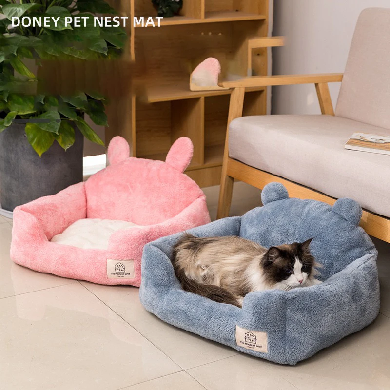 

Pet Cat Litter Arctic Velvet Four Seasons Universal Pet Litter Puppy Mats Pet Supplies Kennel Removable and Washable
