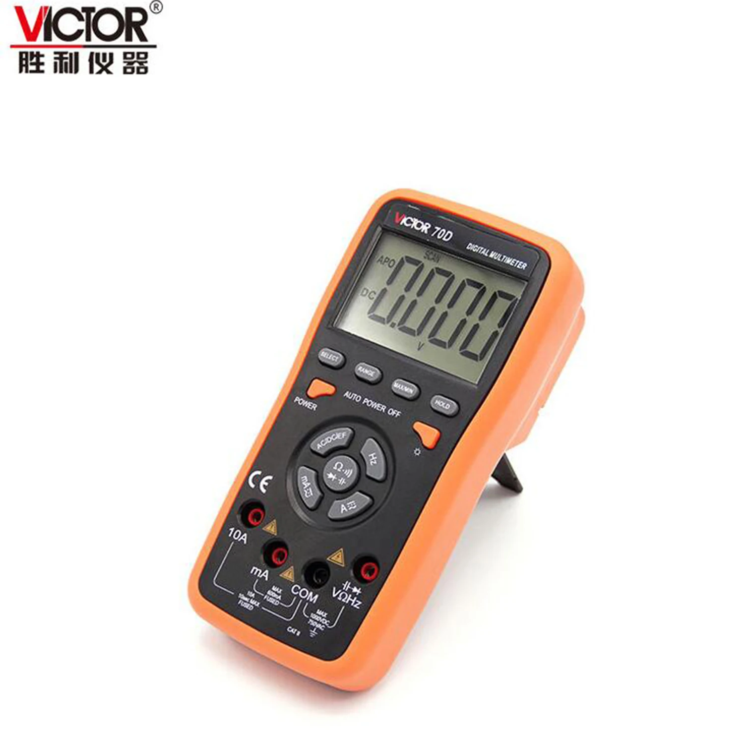 Цифровой мультиметр VICTOR VC70C VC70D сопротивление емкость частота 60000 мкФ