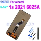 Запасной ЖК-дисплей 6,52 дюйма для Alcatel 1s 2021 6025A, кодирующий преобразователь сенсорного экрана в сборе