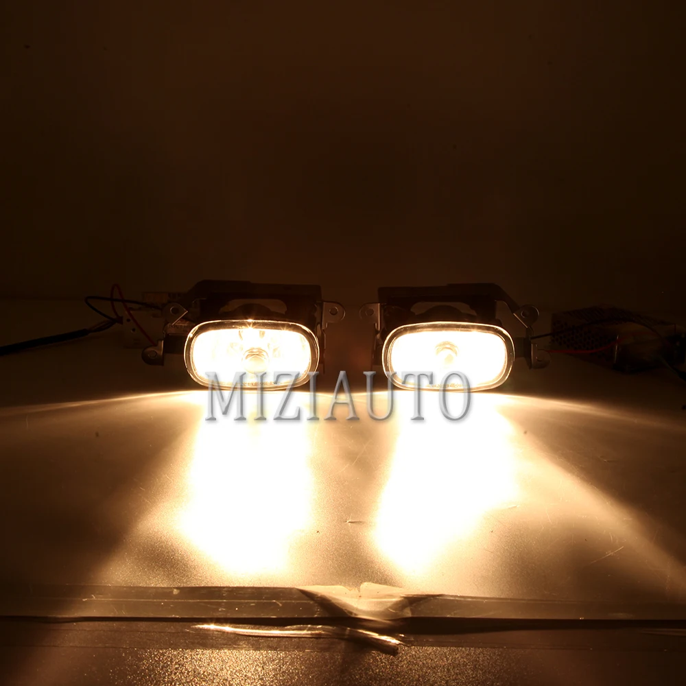 1 шт. передние противотуманные светильник DRL Дневной для Mitsubishi Outlander 2003 2004 2005 2006 2007