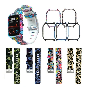 Ремешок для часов Amazfit GTS силиконовый браслет + защитный чехол бампер для Xiaomi Huami Amazfit GTS Смарт-часы