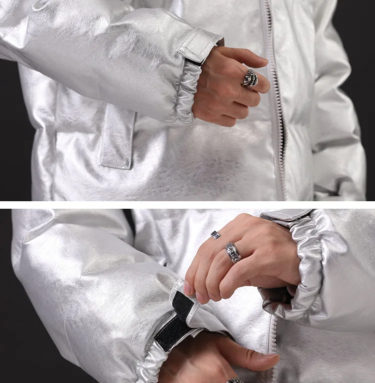 

2021 Men Winter Jacket Coat PU Leather Parka Men Thick Warm Faux Leather Coat 2020 Harajuku Style Oversized Winter Jacket Men