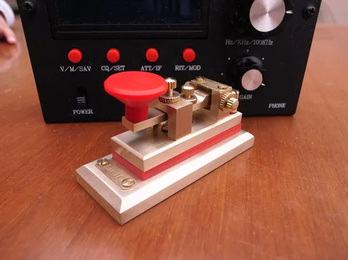 Mini BHC BirdyKey Z73 Plus Ham radio Morse telegraph CW small key keyer | Мобильные телефоны и аксессуары