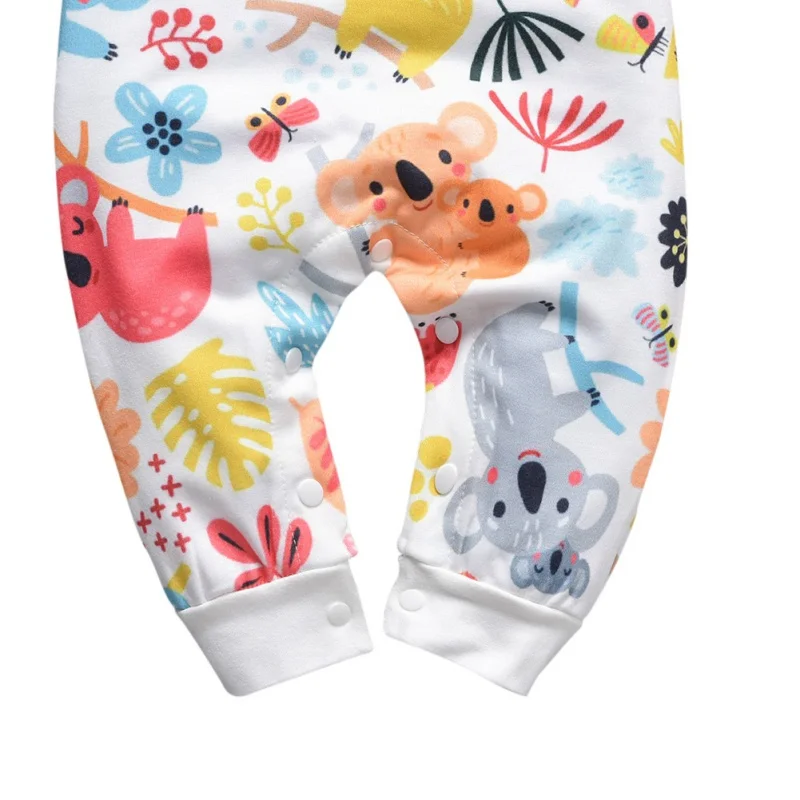 

Autumn Winter Infant Newborn Baby Girls Boys Autumn Long Sleeve Cartoon Print Rompers Kids Casual Rompers Jumpsuit 0-18 Months