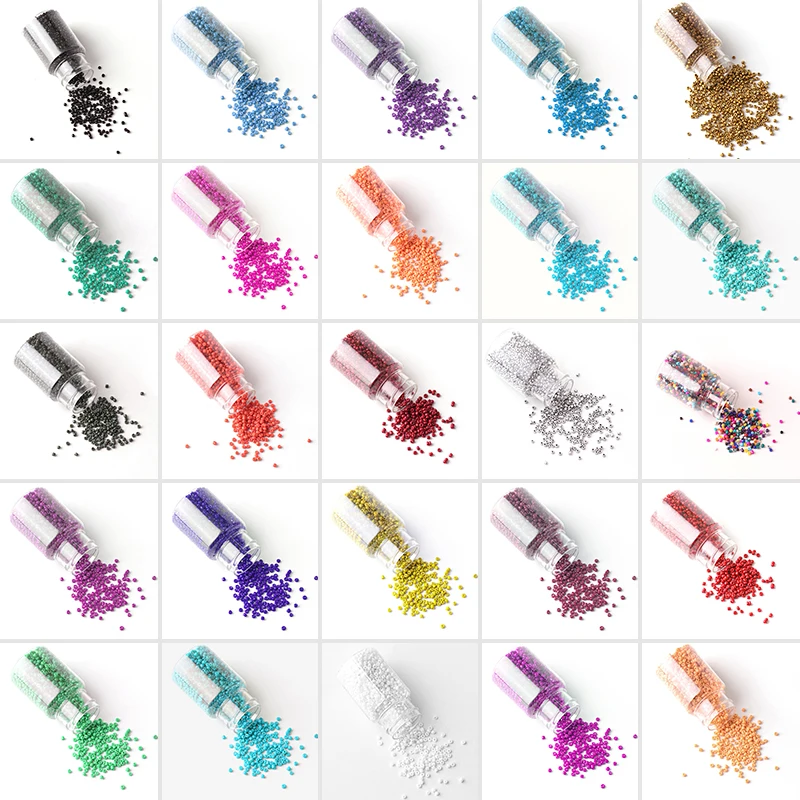 2000 шт. 2 5 мм стеклянные бусины очаровательные чешские маленькие для ювелирных