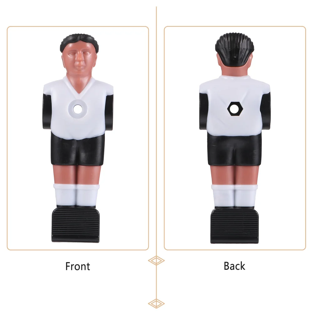 

10Pcs Desktop Foosball Game Toys Foosball Player Figurine Adornment Plaything