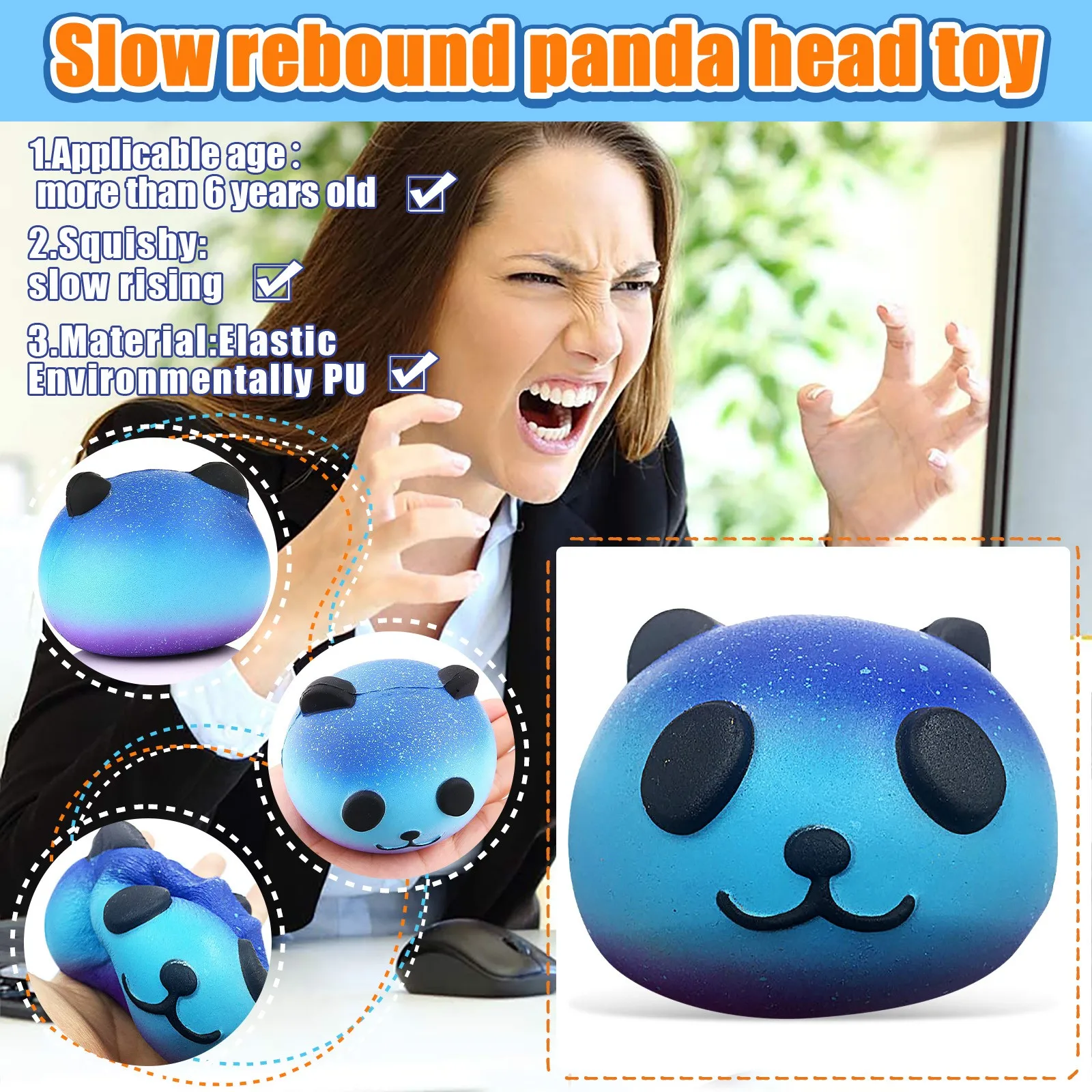 

Stress Relief Sensory Autism Special Stress Relief Novelty Holiday Gift Toys Special Squeeze Funny Stress Reliever Toys #10