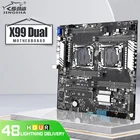 Материнская плата Jingsha X99 с двумя CPU LGA 2011V3 V4, поддержка 4-канального 2133 2400 МГц ОЗУ 10 * SATA 3,0 NVME_M.2 SSD