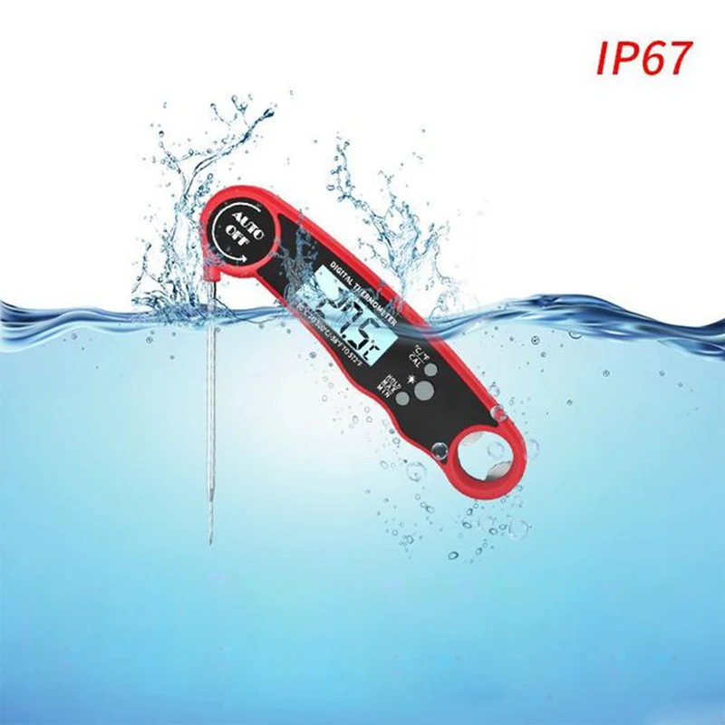 Бытовой Водонепроницаемый Электронный пищевой термометр кухонный Пищевой зонд