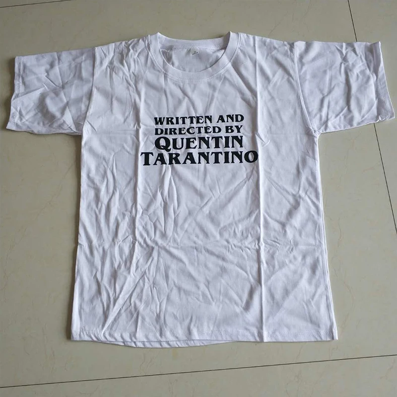 Женская футболка Quentin Tarantino Высококачественная Модная хлопковая Повседневная