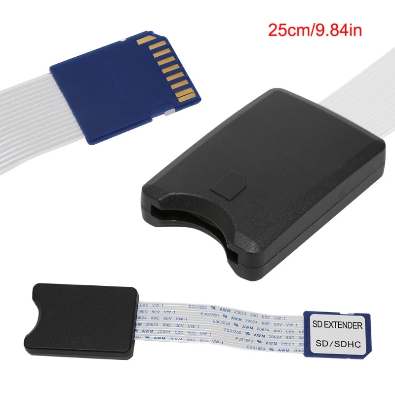

SD Male To SD Female SDHC SDXC Card Reader Extension Cable For Phone GPS TV