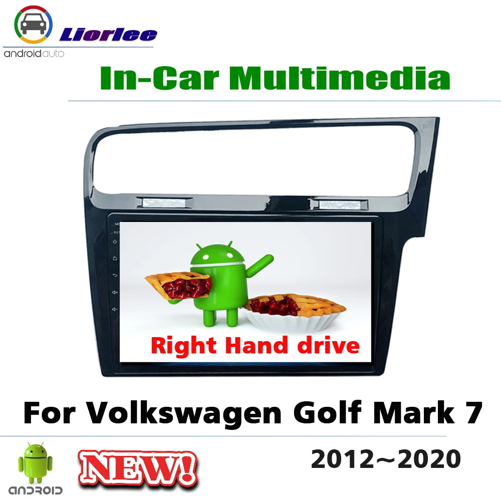 Автомобильный мультимедийный плеер для VW Golf MK7 RHD 2012 ~ 2020 2din Android радио стерео