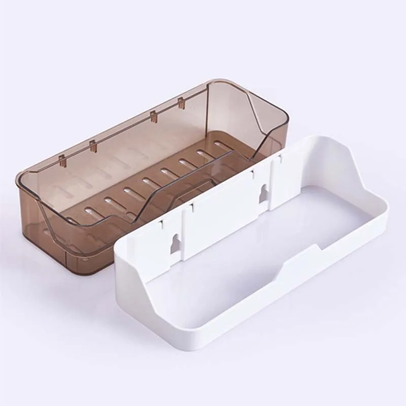 

Wall-mounted Bathroom Cosmetic Storage Shower Storage Box Toilet Rack Kitchen Storage Basket Shampoo Rack Shower Accessories
