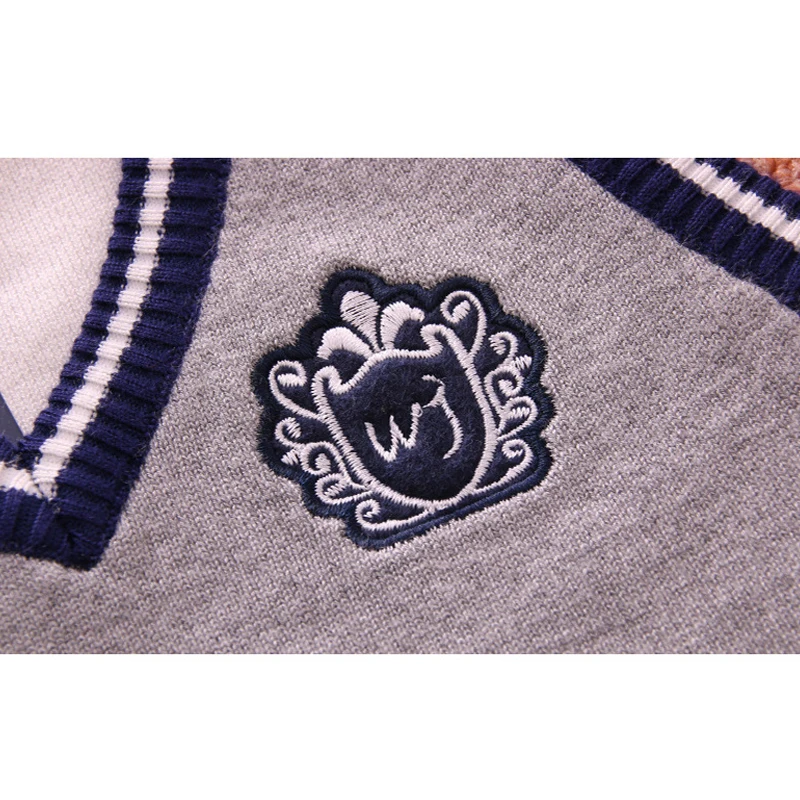 Жилет для маленьких мальчиков кардиган вязаный свитер сезон весна осень Детский