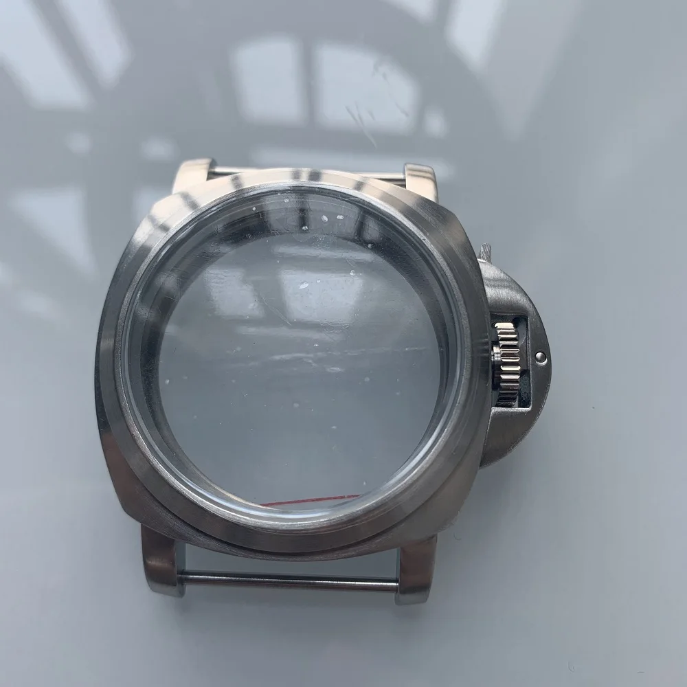 

44mm high-quality stainless steel case, suitable for ETA 6497/6498 Seagull ST3600, ST3620 mechanical manual winding movement
