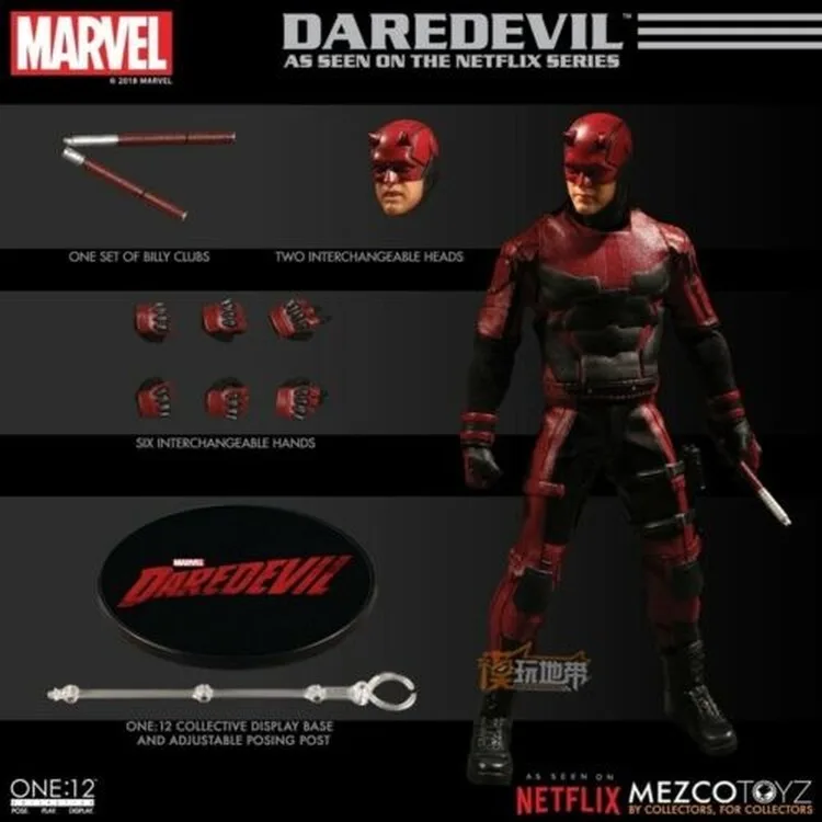 Mezco Toyz Ant 1/12 Marvell Daredevil модель игрушки ручной работы | Игрушки и хобби