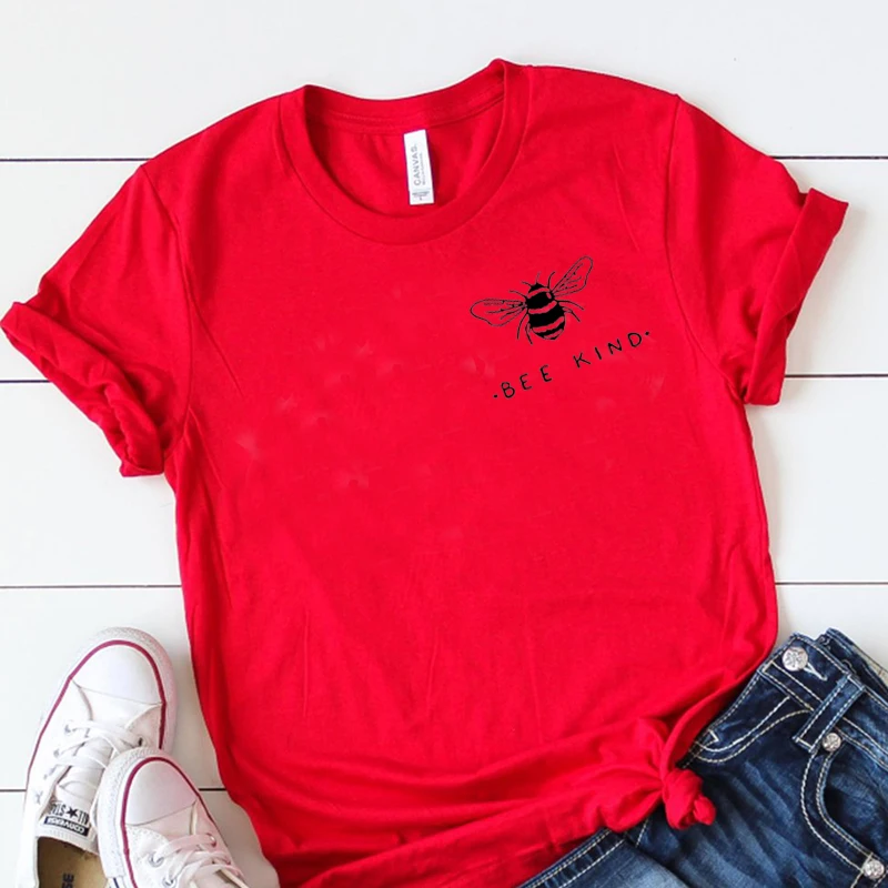 Женская футболка Tumblr Save The Bees Graphic большого размера с принтом пчел хлопковые