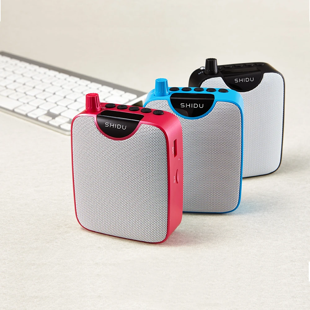 Портативный голосовой усилитель SHIDU 10 Вт микрофон для учителя динамик с MP3