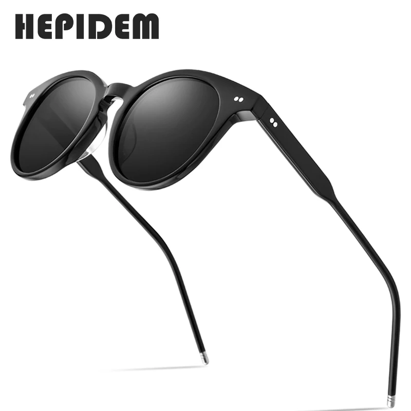 HEPIDEM ацетатные поляризованные солнцезащитные очки для женщин 2020 фирменный
