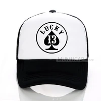 lucky number13 hat summer women men fashion baseball caps outdoor trucker cap women mesh cap