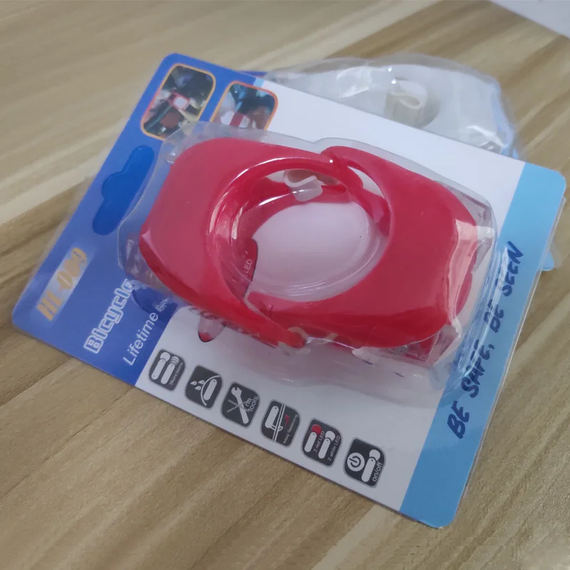 Велосипедная Передняя светильник силиконовый светодиодный головной передние и