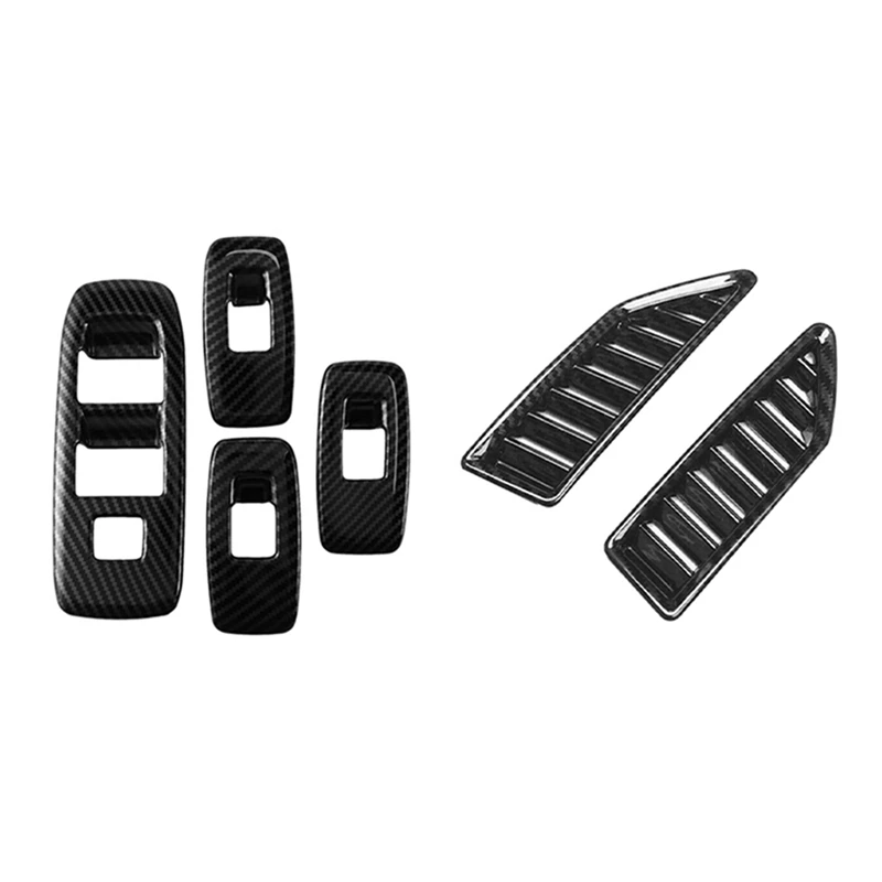 

Для Ford Ranger Everest 2015-2021 ABS Внутренняя дверь, подлокотник, окно, переключатель, панель управления и вентиляционное отверстие, Отделка приборной ...