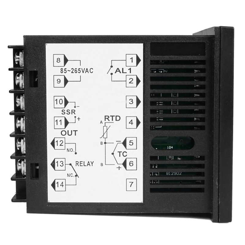 Реле 2 в 1 + выходная мощность SSD-реле Φ регулятор температуры ℃/℉ для