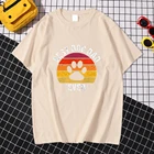 Футболка Best Dog Dad Ever мужская с забавным принтом, уличная дышащая футболка с круглым вырезом, стильная удобная стильная рубашка