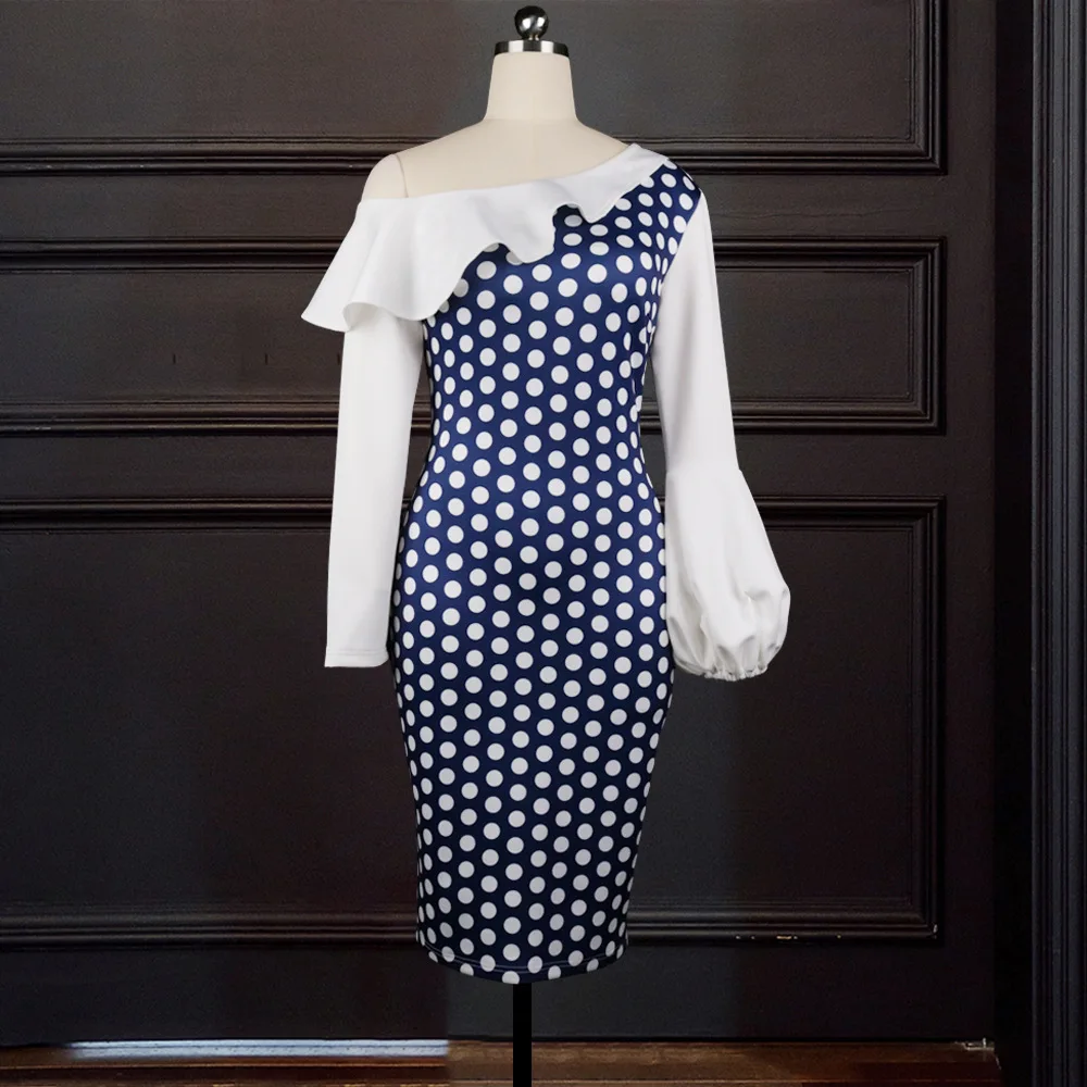 

2021 Spring Fashion Style African Women Long Sleeve Printing Dress African Dresses for Women African Print Dresses