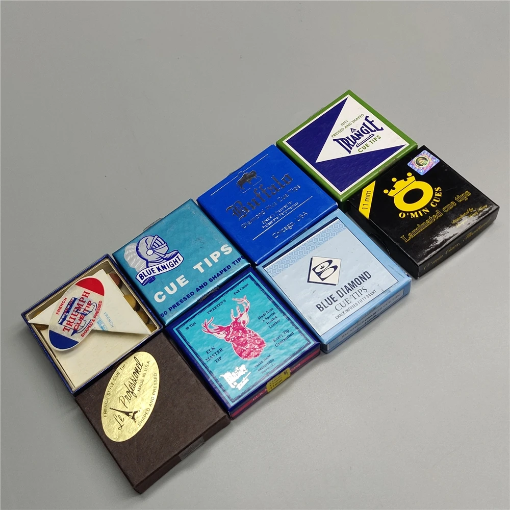 Бильярд наконечник 11 мм синий алмазными наконечниками ELK Master Треугольники O'min